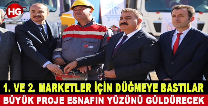 1. VE 2. MARKETLER İÇİN DÜĞMEYE BASTILAR