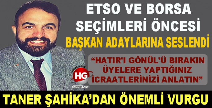 BAŞKAN ADAYLARINA SESLENDİ!