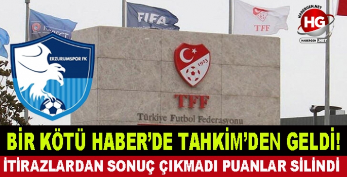 BİR KÖTÜ HABER'DE TAHKİM'DEN GELDİ