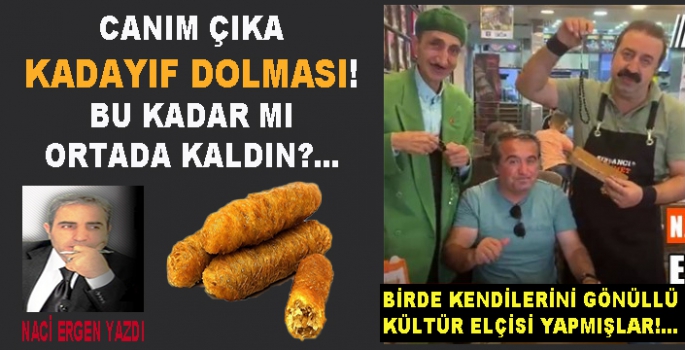 CANIM ÇIKA KADAYIF DOLMASI!