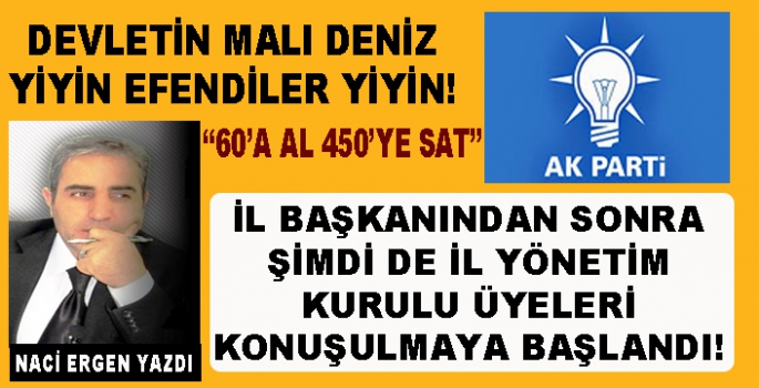 DEVLETİN MALI DENİZ!...