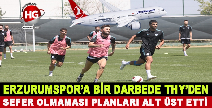 ERZURUMSPOR'A BİR DARBEDE THY'DEN