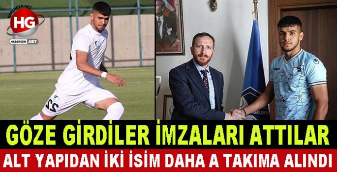 ERZURUMSPOR'DA İKİ İMZA