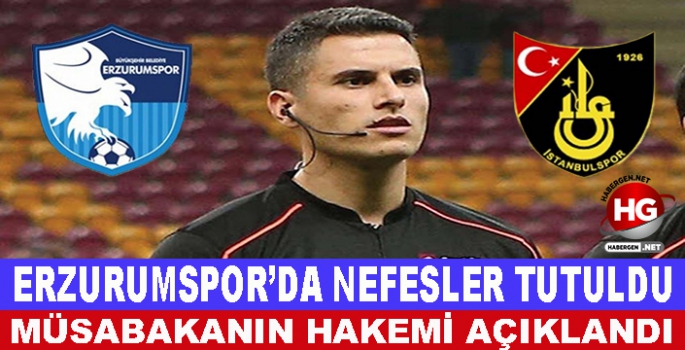 ERZURUMSPOR'DA NEFESLER TUTULDU