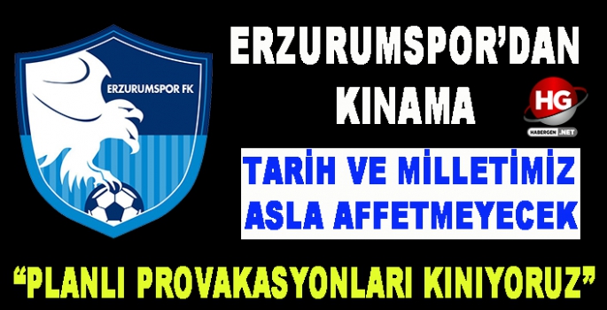 ERZURUMSPOR'DAN KINAMA