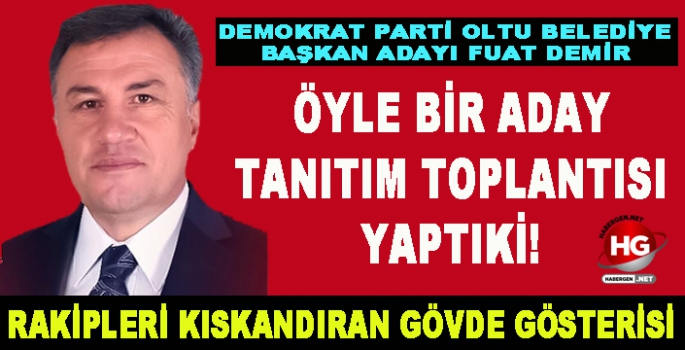 FUAT DEMİR GÖVDE GÖSTERİSİ YAPTI