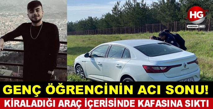 GENÇ ÖĞRENCİNİN ACI SONU!