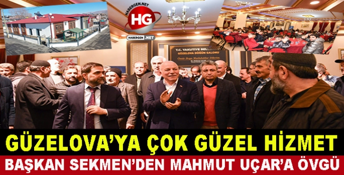 GÜZELOVA'YA ÇOK GÜZEL HİZMET