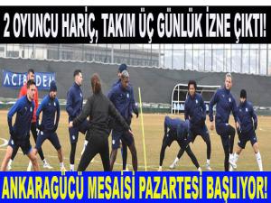 2 OYUNCU HARİÇ, TAKIM ÜÇ GÜN İZNE ÇIKTI!