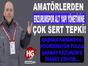 AMATÖRLER'DEN ÇOK SERT TEPKİ!