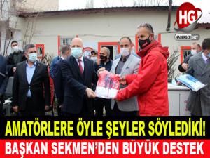 AMATÖRLERE ÖYLE ŞEYLER SÖYLEDİKİ!