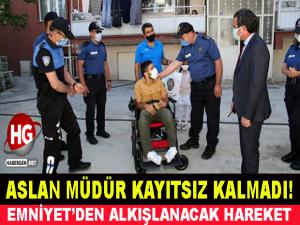 ASLAN MÜDÜR KAYITSIZ KALMADI!