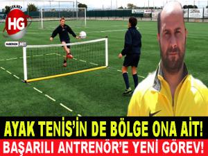 AYAK TENİS'İN DE BÖLGE ONA AİT!