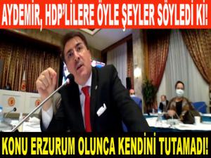 AYDEMİR, HDP'LİLERE ÖYLE ŞEYLER SÖYLEDİKİ!