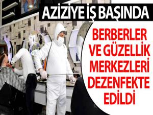 Aziziye Belediyesi iş başında