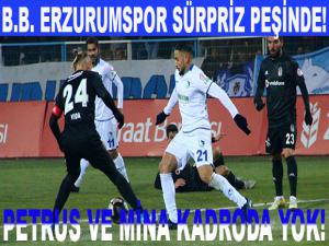 B.B.ERZURUMSPOR BEŞİKTAŞ'A SÜRPRİZ İÇİN GİTTİ!