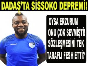 B.B ERZURUMSPOR'DA SİSSOKO DEPREMİ!