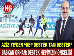 BAŞKAN ORHAN: ERZURUMSPOR KIRMIZI ÇİZGİMİZ