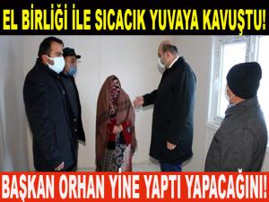 BAŞKAN ORHAN YİNE YAPTI YAPACAĞINI!