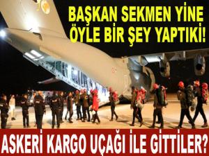 BAŞKAN SEKMEN YİNE ÖYLE BİR ŞEY YAPTIKİ!