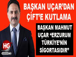 BAŞKAN UÇAR'DAN ÇİFTE KUTLAMA