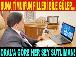 BUNA TİMUR'UN FİLLERİ BİLE GÜLER!