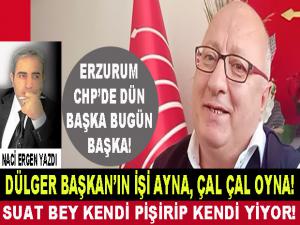 CHP'DE SUAT BEY KENDİ PİŞİRİP KENDİ YİYOR!