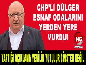 CHP ESNAF ODALARINI YERDEN YERE VURDU!