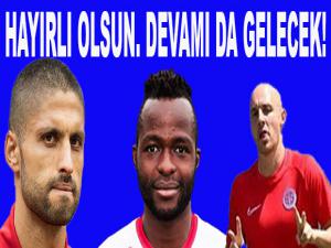 DA COSTA, AATIF VE OMOLO ERZURUMSPOR'A HAYIRLI OLSUN