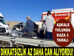 DİKKATSİZLİK AZ DAHA CAN ALIYORDU 