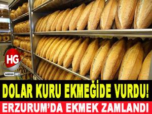 DOLAR KURU EKMEĞİDE VURDU!