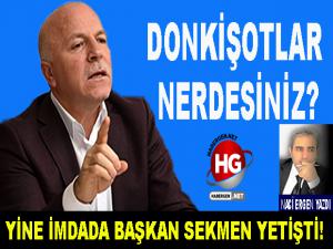 DONKİŞOTLAR NERDESİNİZ?