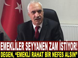 EMEKLİLER SEYYANEN ZAM İSTİYOR!