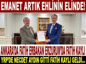 ERBAKAN İŞİ EHLİNE TESLİM ETTİ.