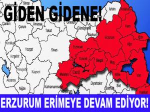 ERZURUM'DAN GİDEN GİDENE!