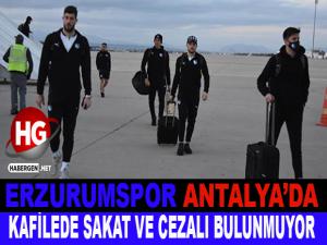 ERZURUMSPOR AKDENİZDE!