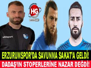 ERZURUMSPOR'DA DEFANS NAZARA GELDİ!