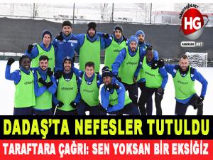 ERZURUMSPOR'DA NEFESLER TUTULDU