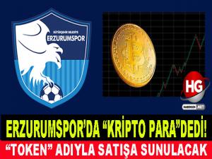 ERZURUMSPOR KRİPTO PARA DÜNYASINA GİRDİ