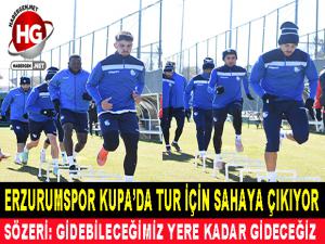 ERZURUMSPOR KUPA'DA TUR ARAYACAK