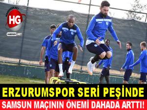 ERZURUMSPOR SERİ YAKALAMAK İSTİYOR