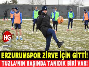 ERZURUMSPOR ZİRVE İÇİN SAHAYA ÇIKACAK