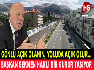 GÖNLÜ AÇIK OLANIN, YOLUDA AÇIK OLUR...