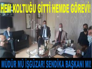 HEM KOLTUĞU GİTTİ HEM DE GÖREVİ! 