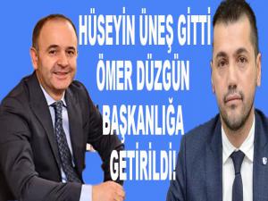 HÜSEYİN ÜNEŞ GİTTİ, ÖMER DÜZGÜN GETİRİLDİ!