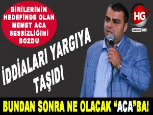 İDDİALARI YARGIYA TAŞIDI