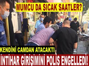 İNTİHAR GİRİŞİMİNİ POLİS ENGELLEDİ?