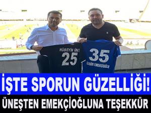 İŞTE SPORUN GÜZELLİĞİ!