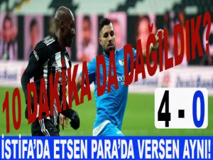 İSTİFA'DA ETSEN PARA'DA VERSEN AYNI!