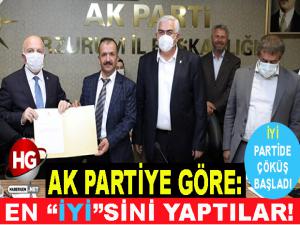 İYİ PARTİ'Lİ MECLİS ÜYELERİ AK PARTİYE GEÇTİ